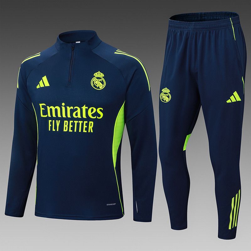 Tuta Bambino Real Madrid Blu/Verde 2025/26