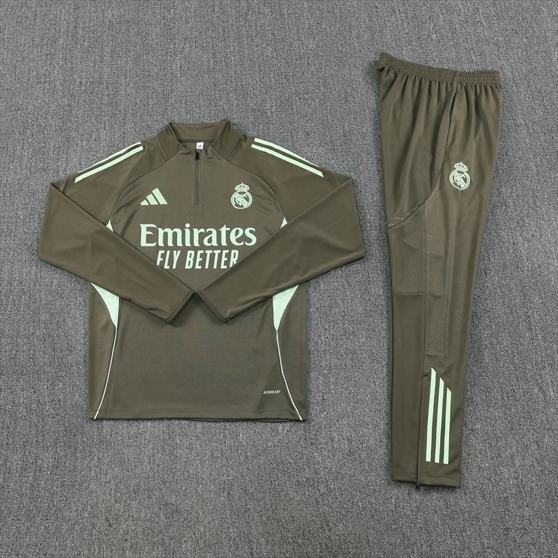 Tuta Bambino Real Madrid Grigia 2025/26