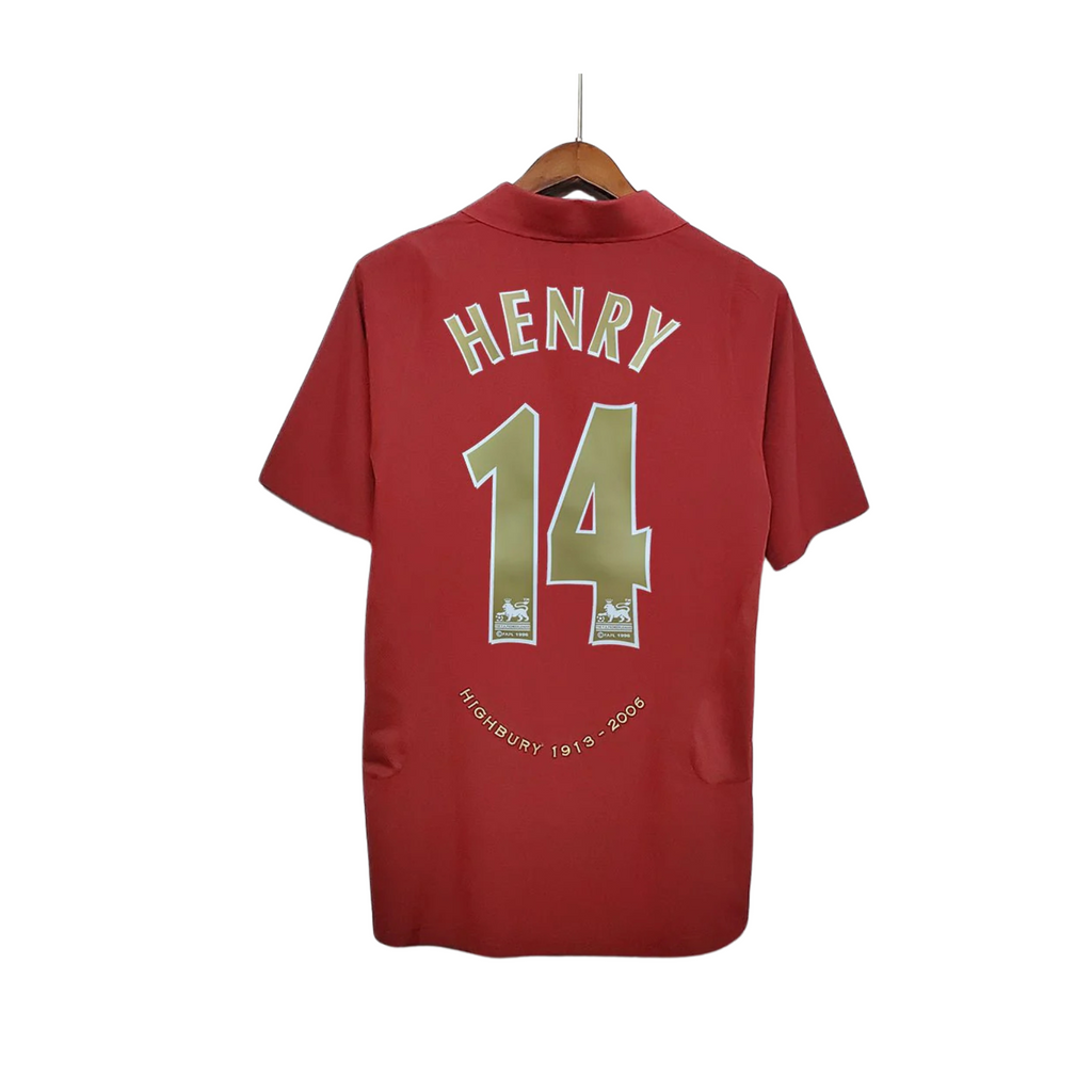 Maglia Vintage Arsenal Home 2006 Finale Highbury
