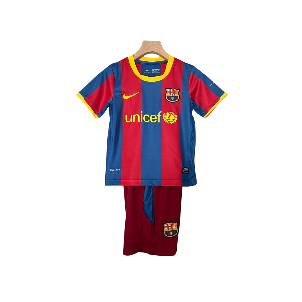 Completino Bambino Vintage Barcellona Home 2010/11