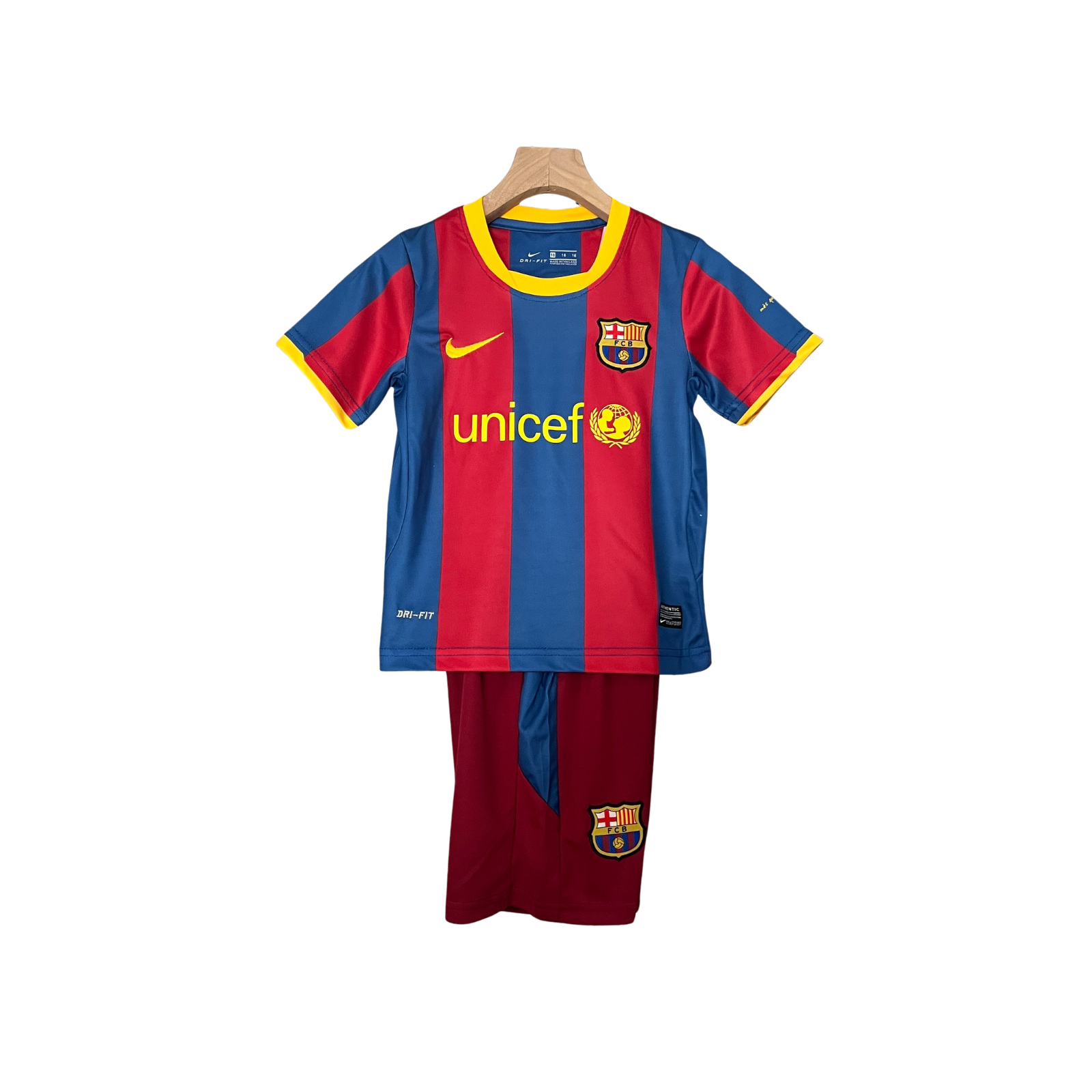 Completino Bambino Vintage Barcellona Home 2010/11
