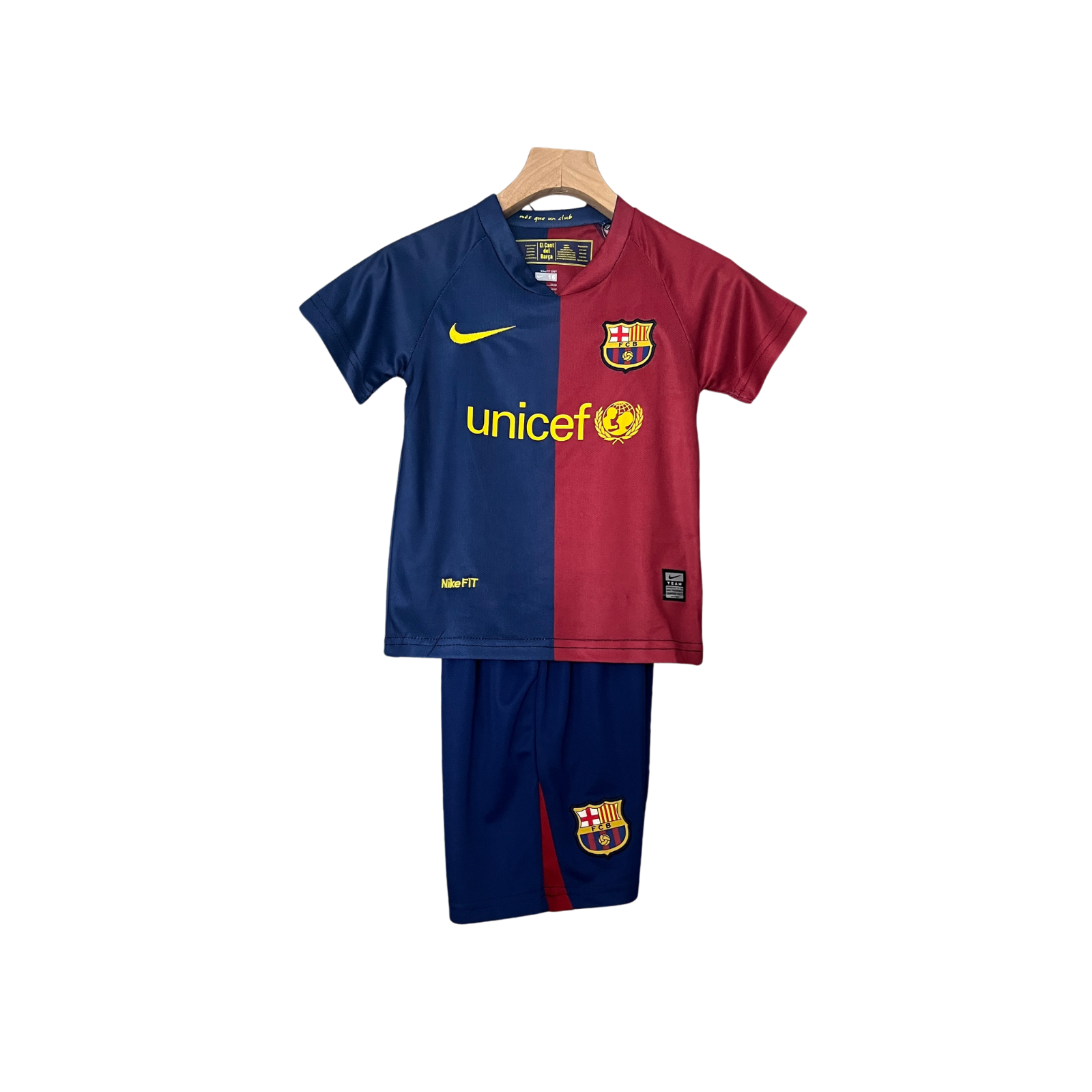 Completino Bambino Vintage Barcellona Home 2008/09