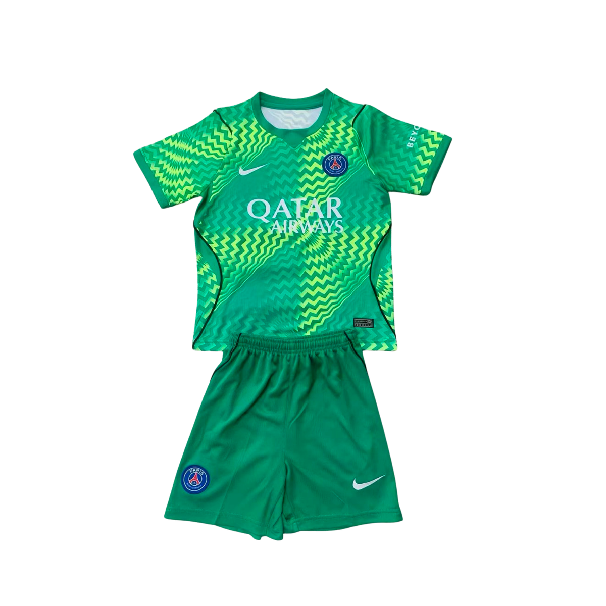 Completino Bambino PSG Portiere Verde 2026/27