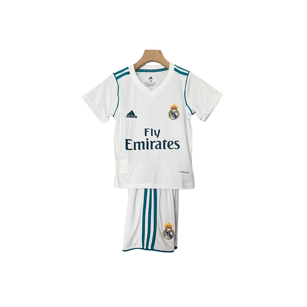 Completino Bambino Vintage Real Madrid Home 2017/18