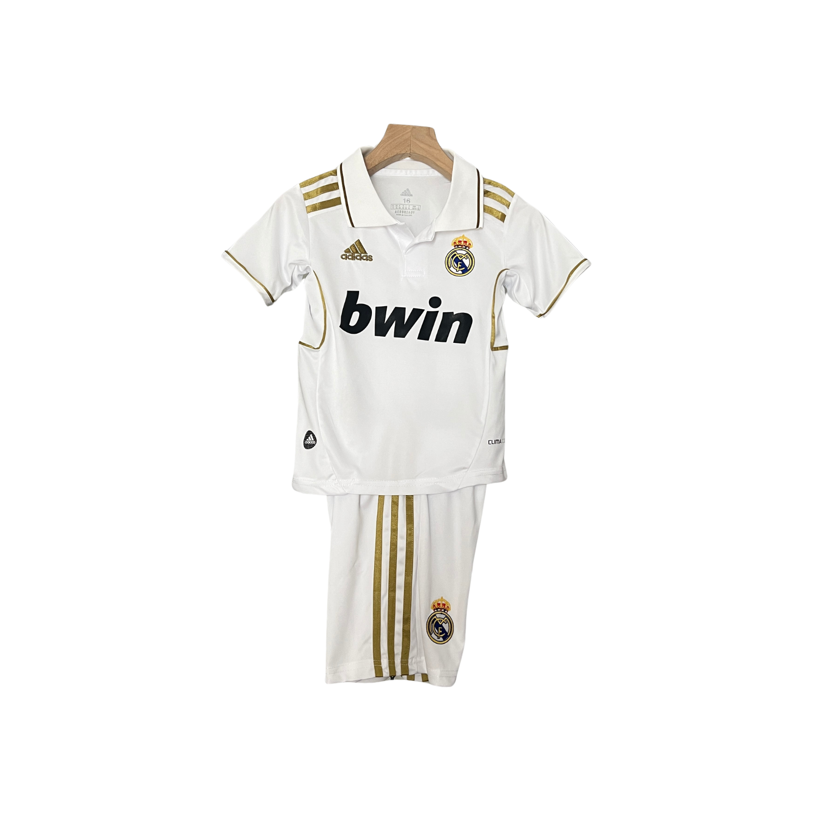 Completino Bambino Vintage Real Madrid Home 2011/12