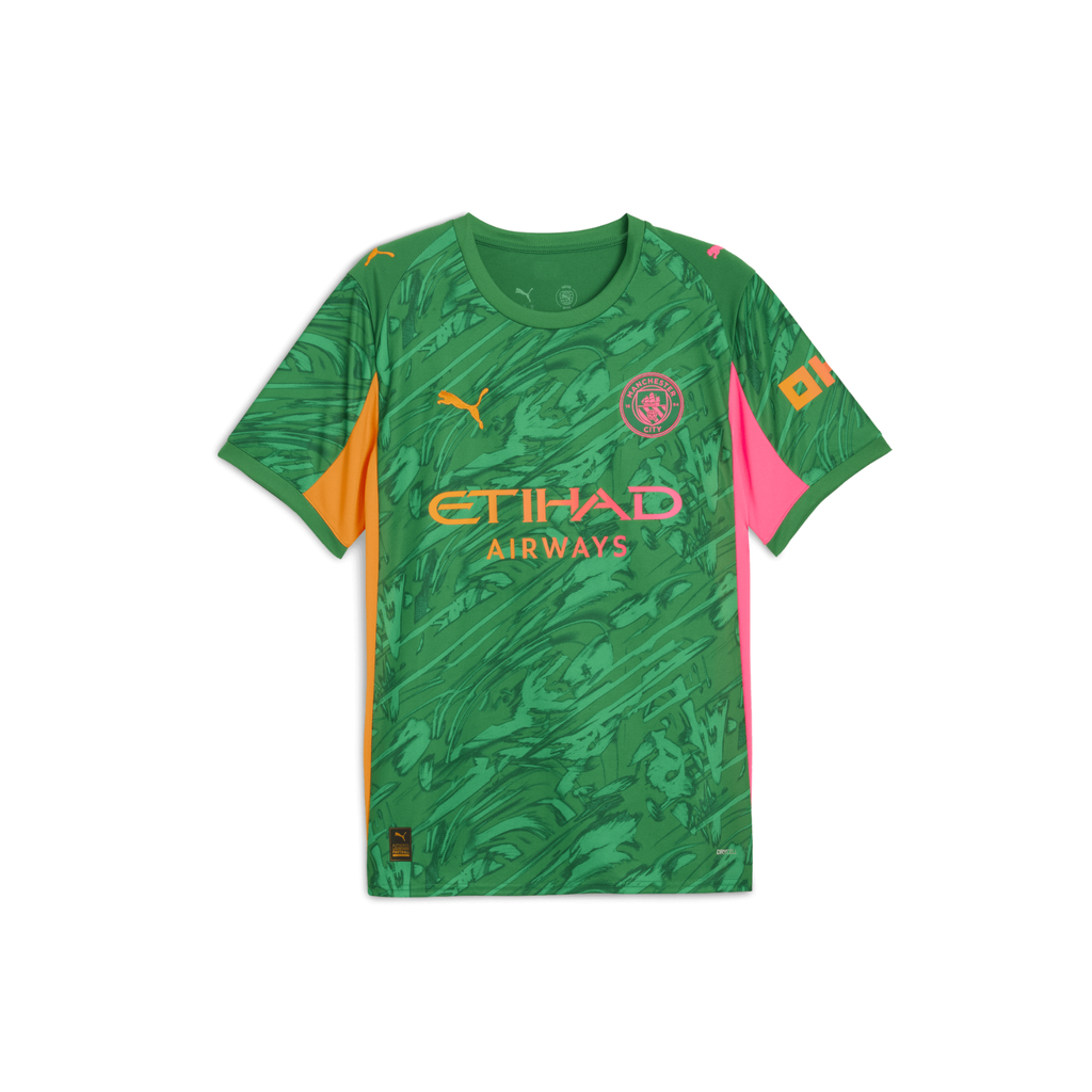 Maglia Manchester City Portiere Verde 2025/26