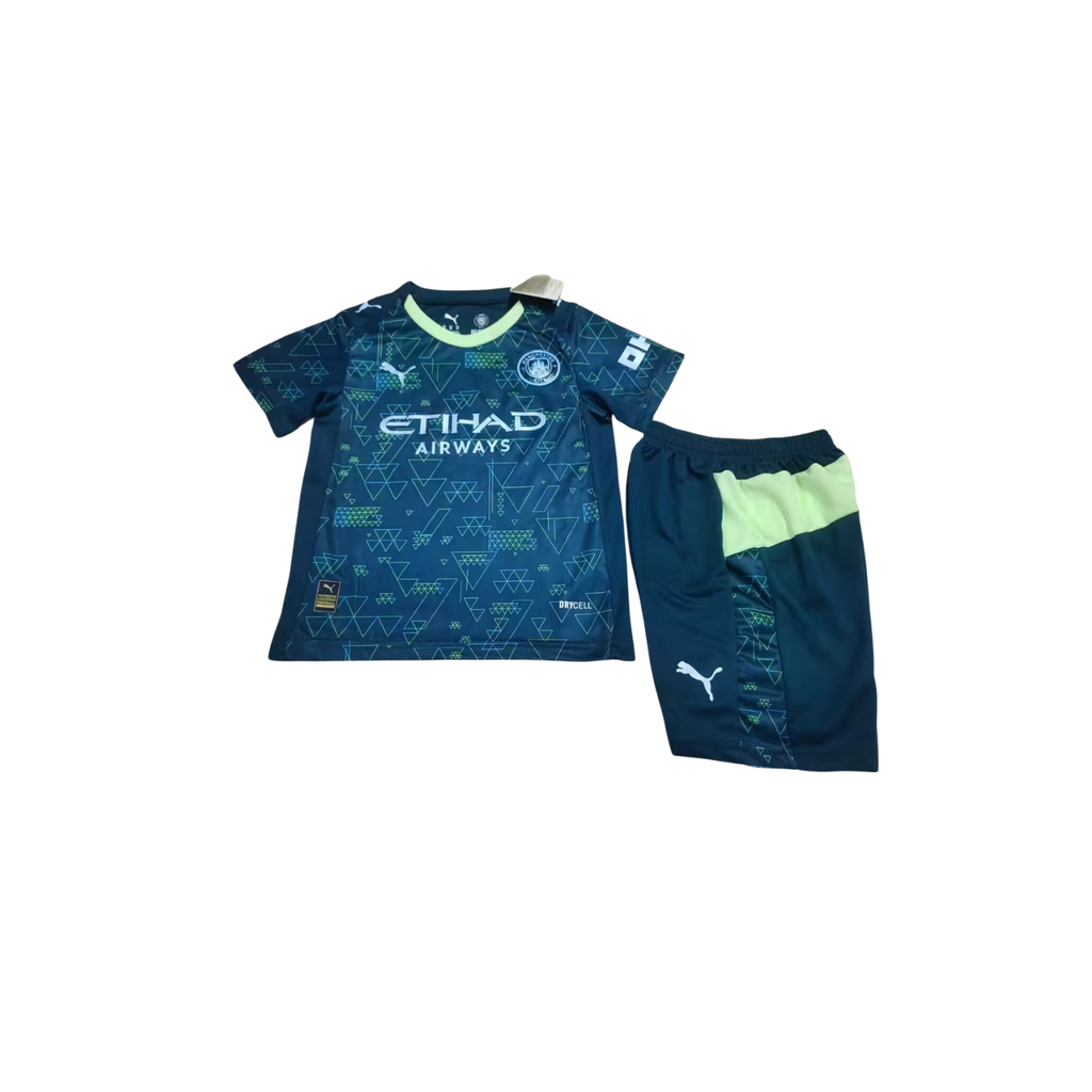 Completino Bambino Manchester City Quarta Maglia 2025/2026