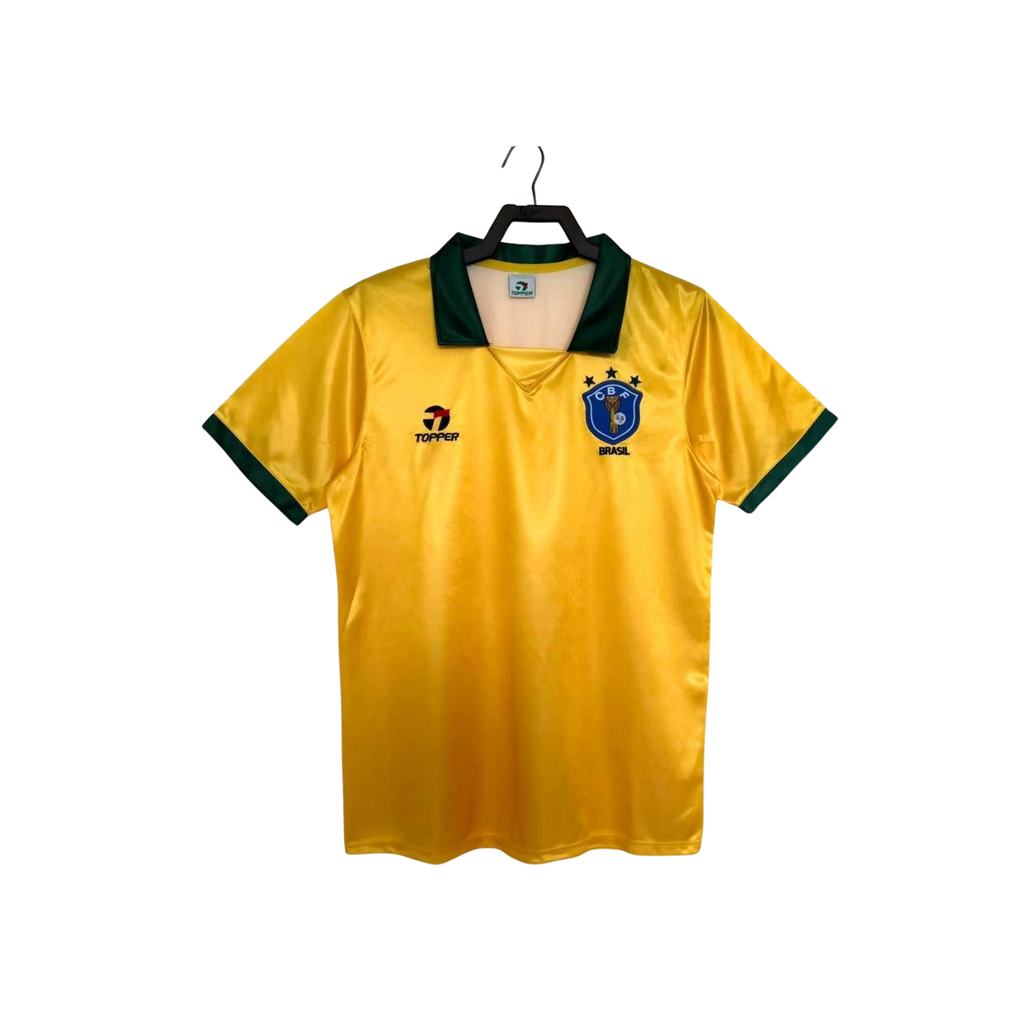 Maglia Vintage Brasile Home 1988