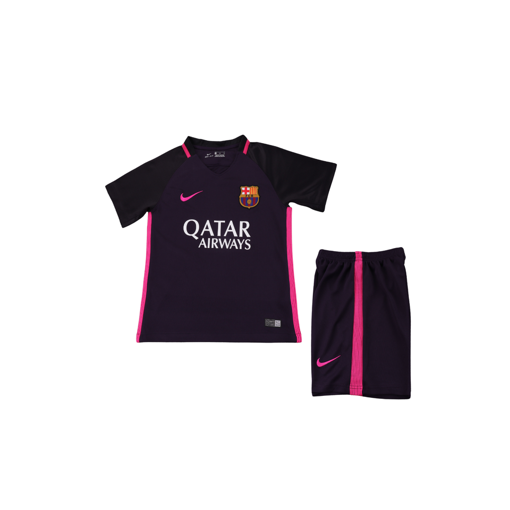 Completino Bambino Vintage Barcellona Away 2016/17