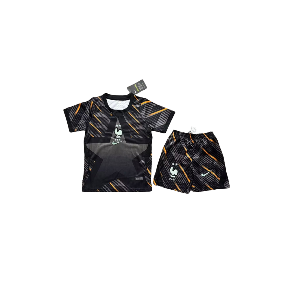 Completino Bambino Portiere Francia Nero 2026/27