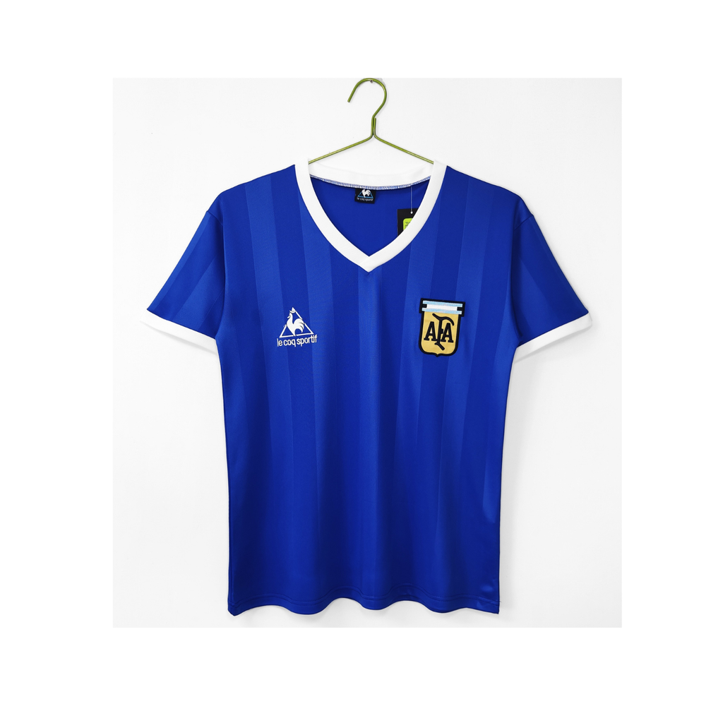 Maglia Vintage Argentina Mondiale Messico 1986 Away