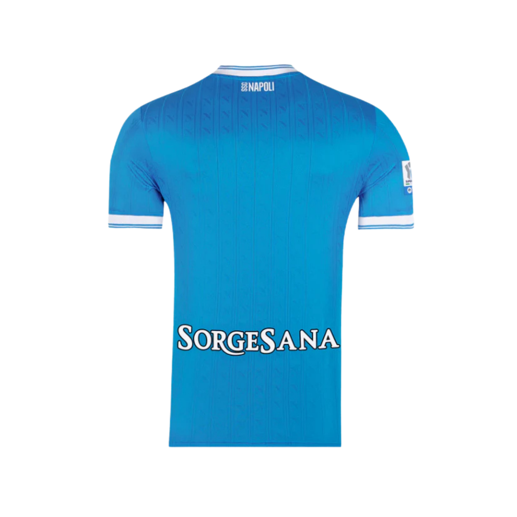 Maglia Napoli Finale Supercoppa con Patch Incluse 2025/26
