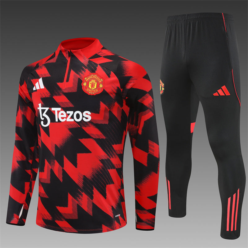 Tuta Manchester United Rosso/Nera 2025/26