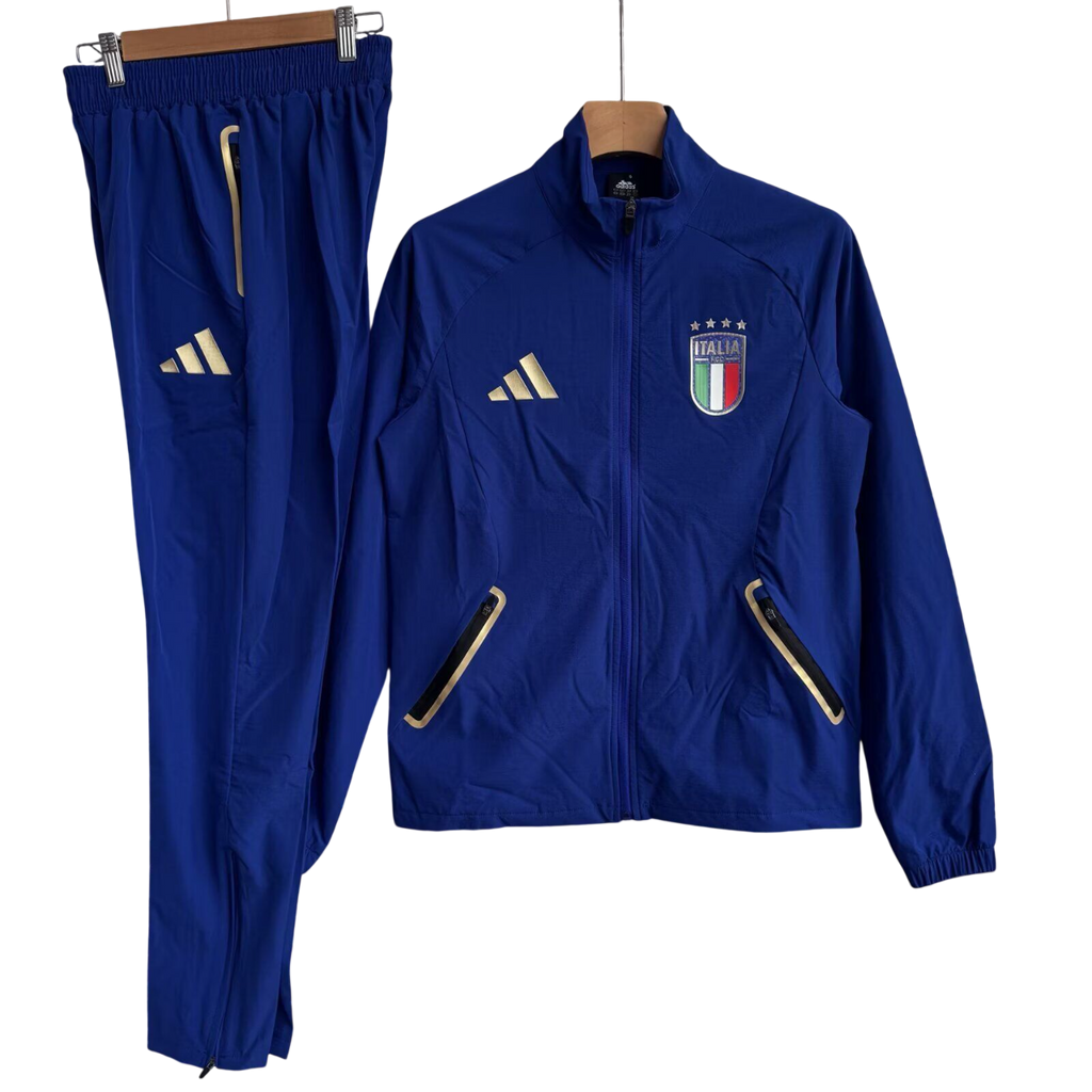 Tuta Italia Blu Full Zip 2026