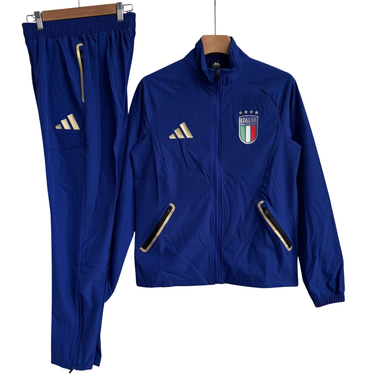 Tuta Italia Blu Full Zip 2026