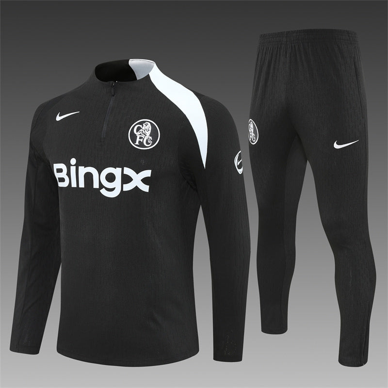 Tuta Chelsea Nero/Bianca 2025/26