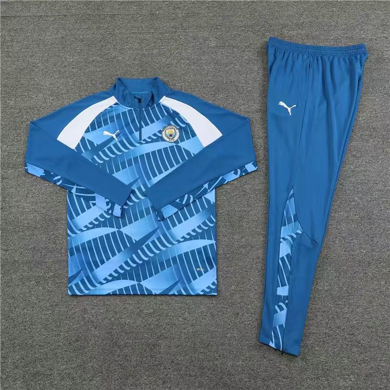 Tuta Bambino Manchester City Blu 2025/26