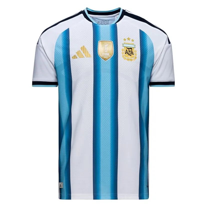 Maglia Argentina Nazionale Home 2025/26 - Patch Mondiale Vinto Inclusa