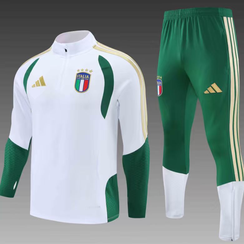 Tuta Italia Bianco-Verde 2026
