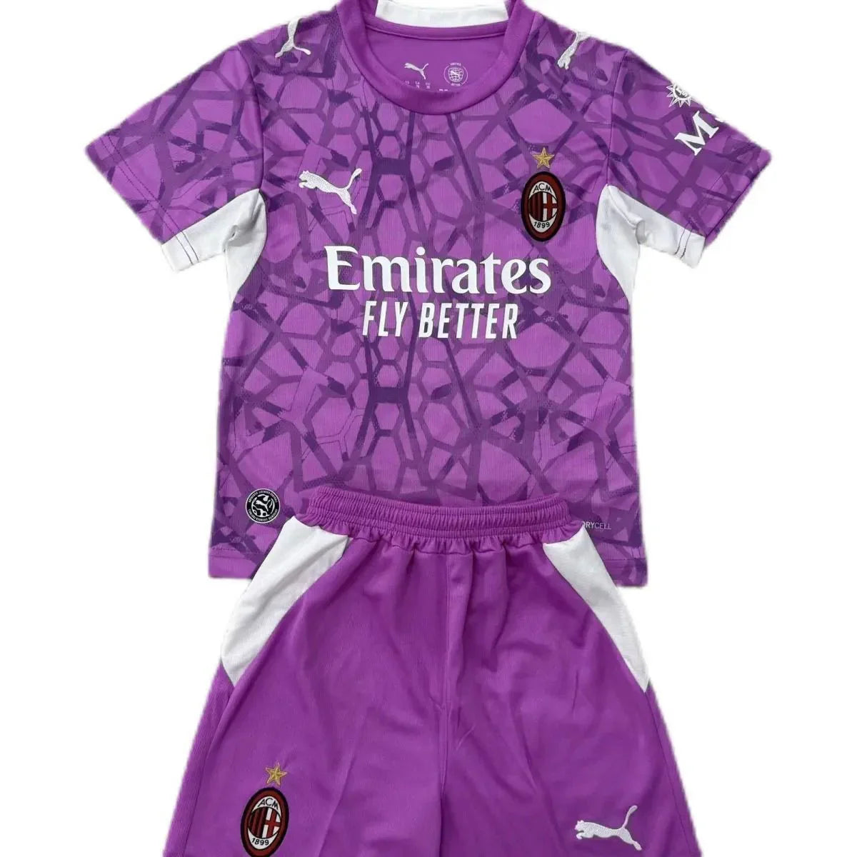 Completino Bambino Milan Portiere Viola 2026/27