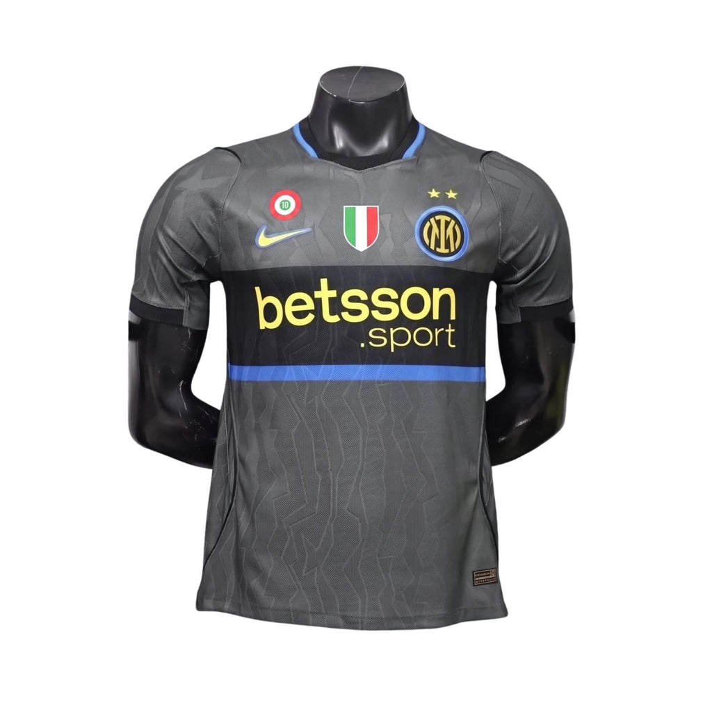 Terza Maglia Inter 2026/27 - Player Version - Con Scudetto e Coccarda Coppa Italia 10 inclusi