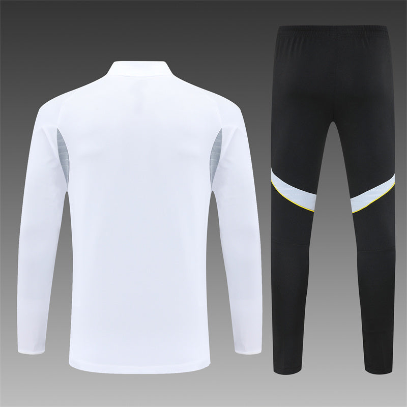 Tuta Real Madrid Bianco/Nera 2025/26