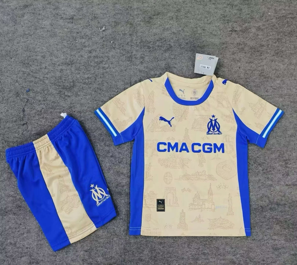Completino Bambino Terza Maglia Marsiglia 2025/26