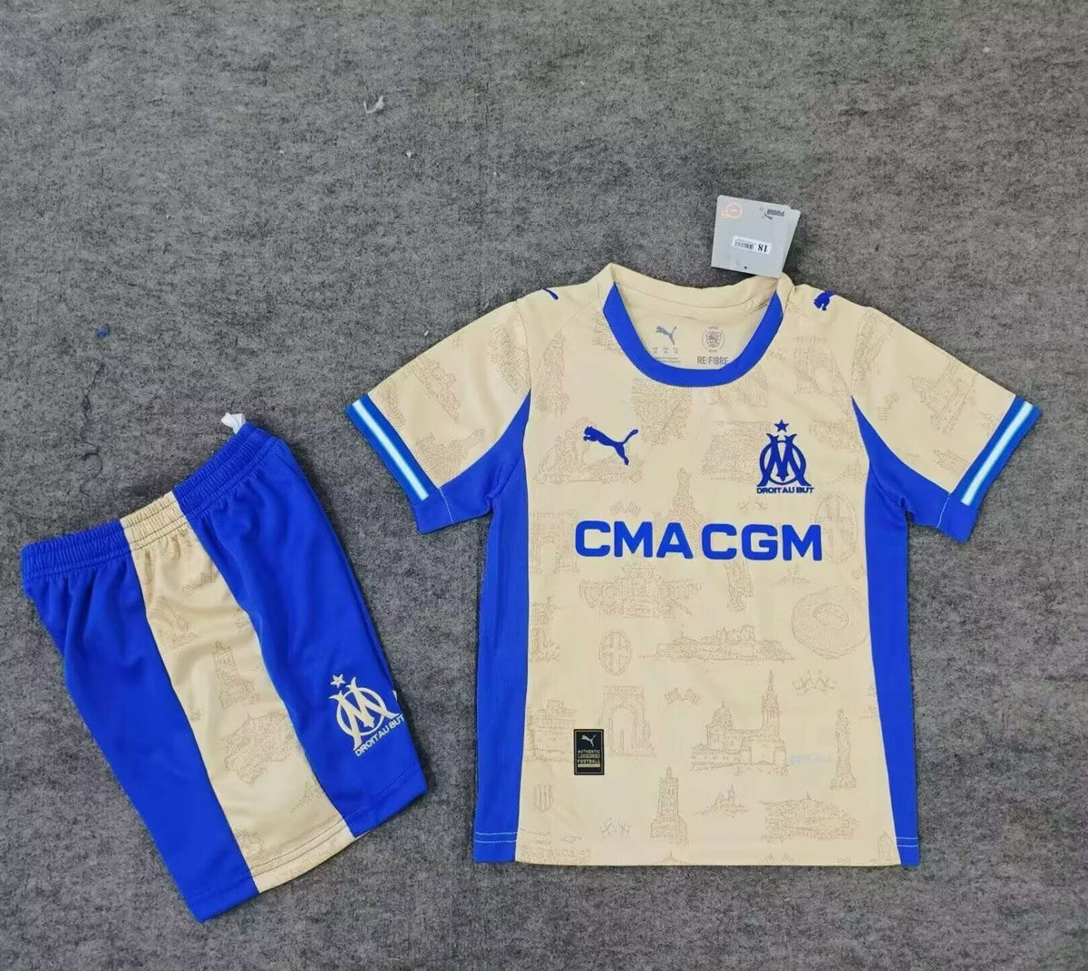 Completino Bambino Terza Maglia Marsiglia 2025/26