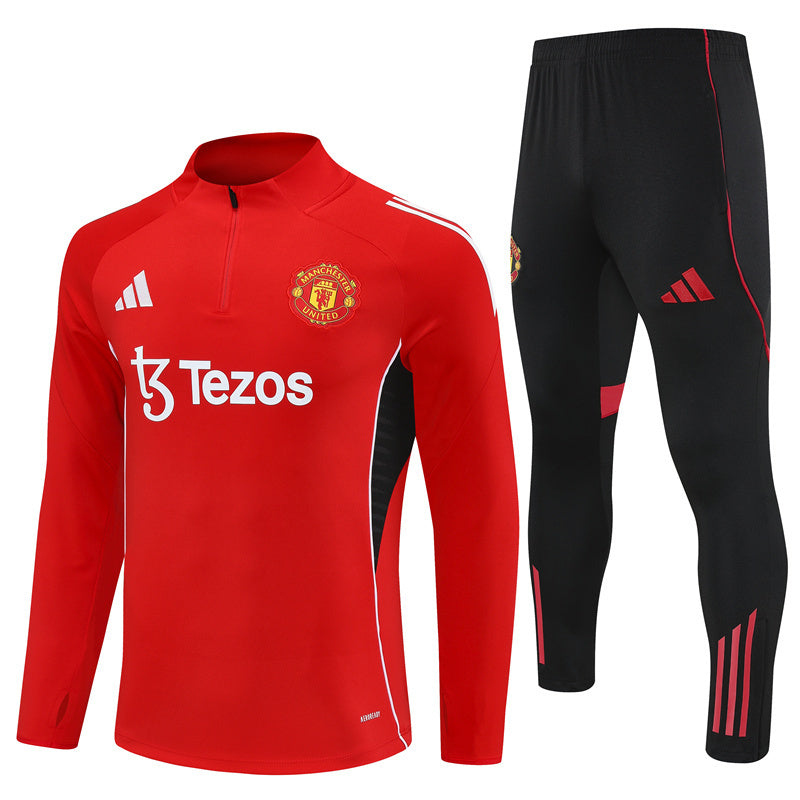 Tuta Manchester United Rossa 2025/26