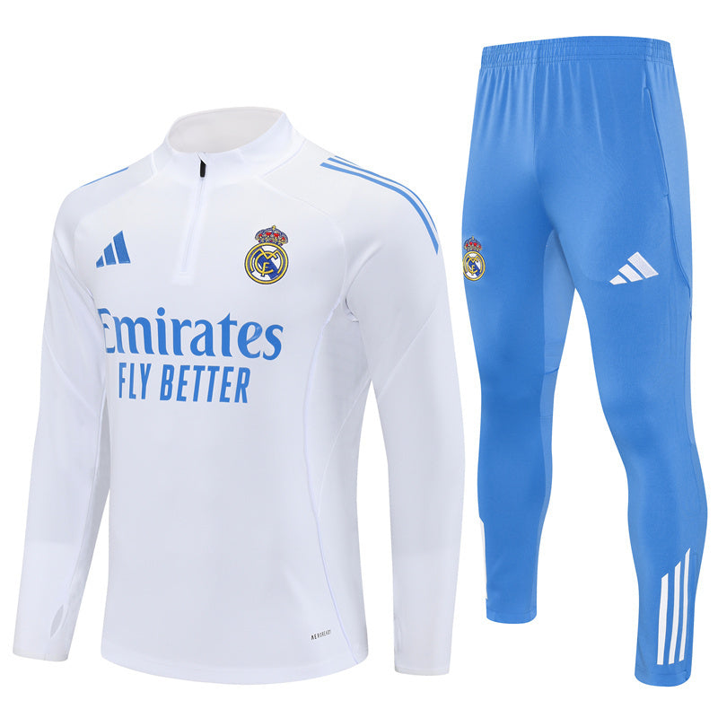 Tuta Real Madrid Bianca 2025/26