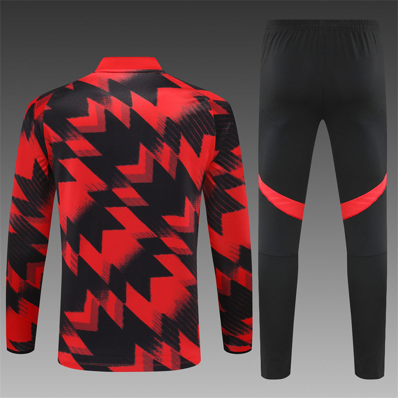 Tuta Manchester United Rosso/Nera 2025/26