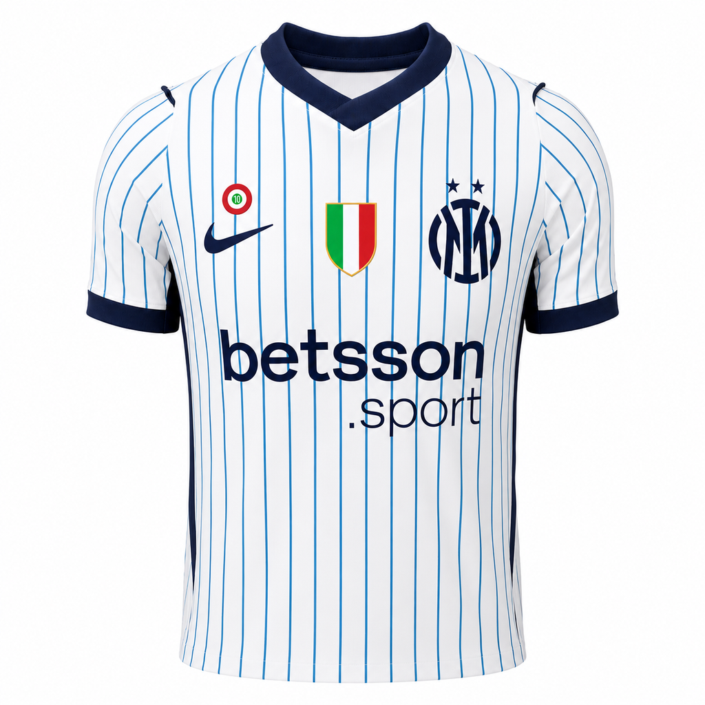 Maglia Inter Away 2026/27 - con Coccarda Coppa Italia 10 e Scudetto Inclusi