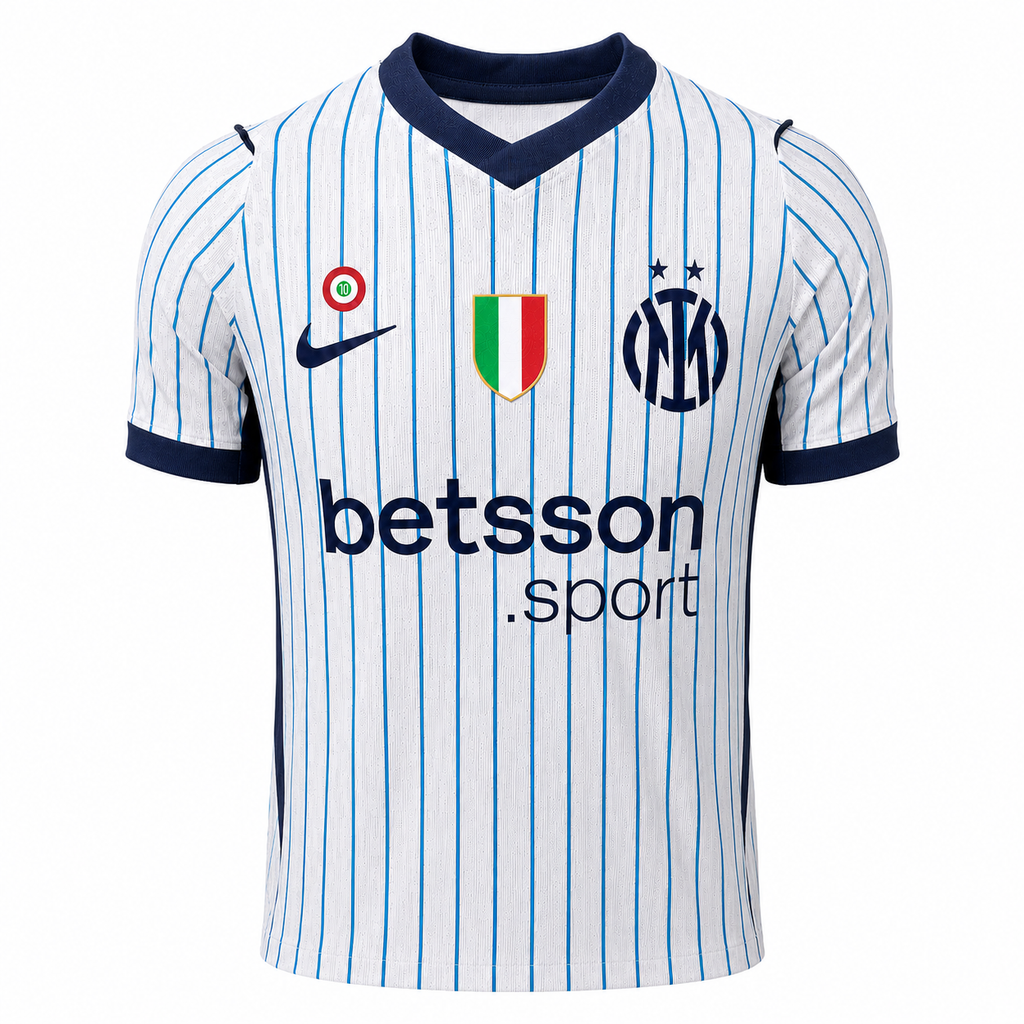 Maglia Inter Away 2026/27 - Player Version - Con Scudetto e Coccarda Coppa Italia 10 inclusi