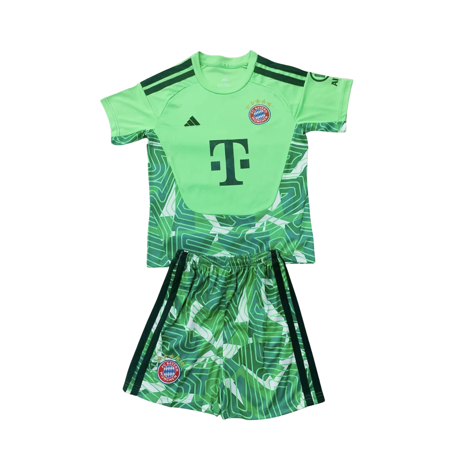 Completino Bambino Portiere Bayern Monaco Verde 2026/27